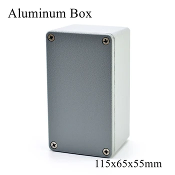 FA24 115x65x55mm IP65 Waterproof Aluminum Junction Box Electronic Terminal Sealed Diecast Metal Enclosure Case Connector Outdoor
FA24 115x65x55mm IP65 Waterproof Aluminum Junction Box Electronic Terminal Sealed Diecast Metal Enclosure Case Connector Outdoor