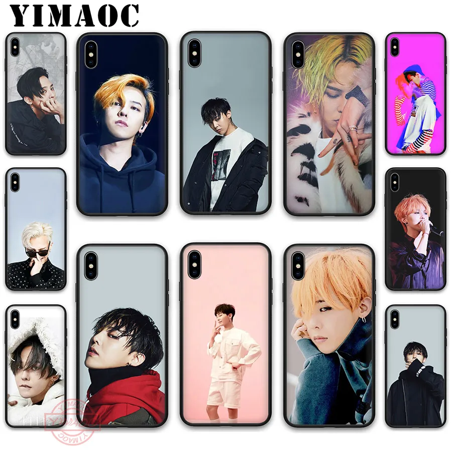 YIMAOC БОЛЬШОЙ ВЗРЫВ G- Dragon Мягкий силиконовый чехол для Apple iPhone 5 5S SE 6 6S 7 8 Plus X XS XR 11 Pro