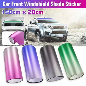 Car Front Windshield Sun Visor Strip Sunshade Sticker Window Sun Visor Strip Heat Insulation Tint Film 150x20cm
Car Front Windshield Sun Visor Strip Sunshade Sticker Window Sun Visor Strip Heat Insulation Tint Film 150x20cm