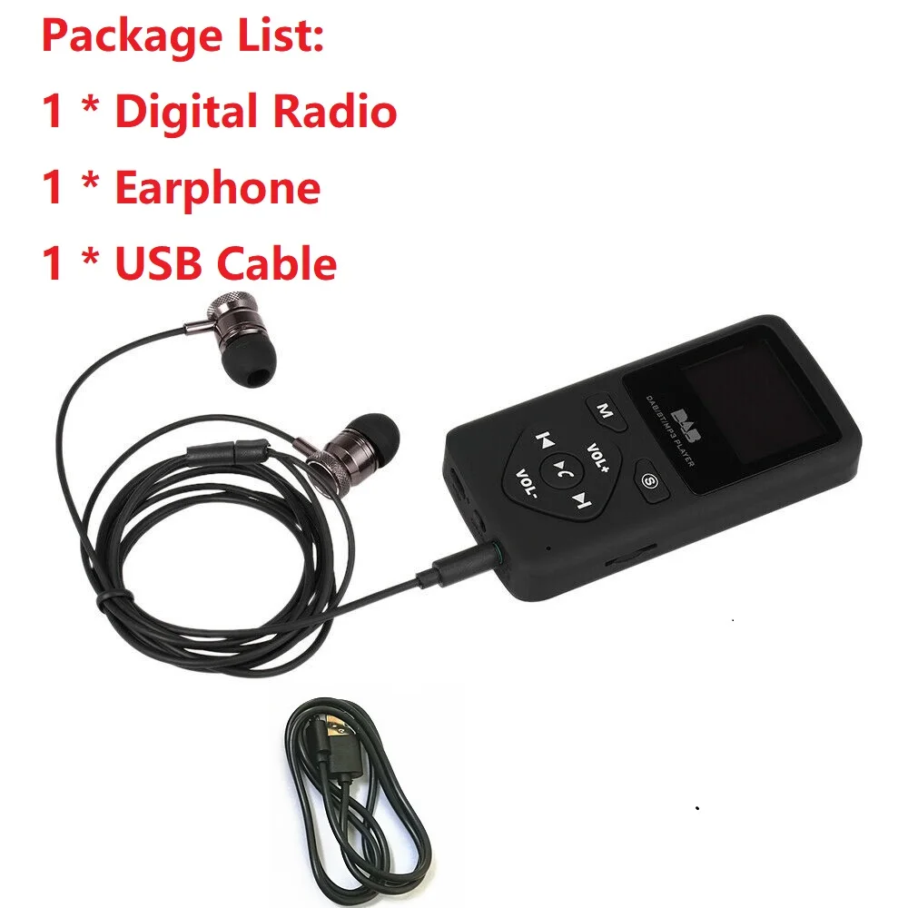 2020 New Portable Pocket DAB Bluetooth Digital Radio FM Radio Speaker MP3 Player Black
2020 New Portable Pocket DAB Bluetooth Digital Radio FM Radio Speaker MP3 Player Black