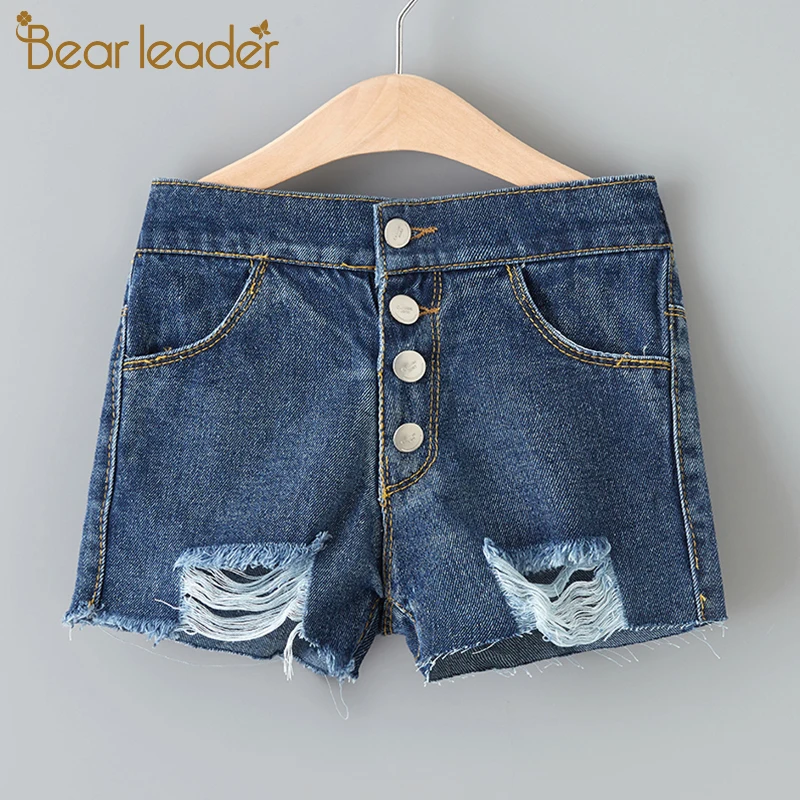 Фото Bear Leader/джинсы для девочек новые летние детские брюки модные леггинсы-карандаш