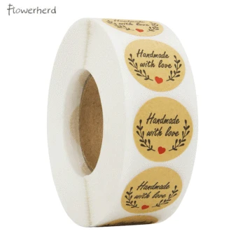 Kraft Paper Party Supplies Diy Hand-made Roll Self-adhesive Label Sticker Baking Tool Christmas Craft Stickers Pacage Decoration
Kraft Paper Party Supplies Diy Hand-made Roll Self-adhesive Label Sticker Baking Tool Christmas Craft Stickers Pacage Decoration