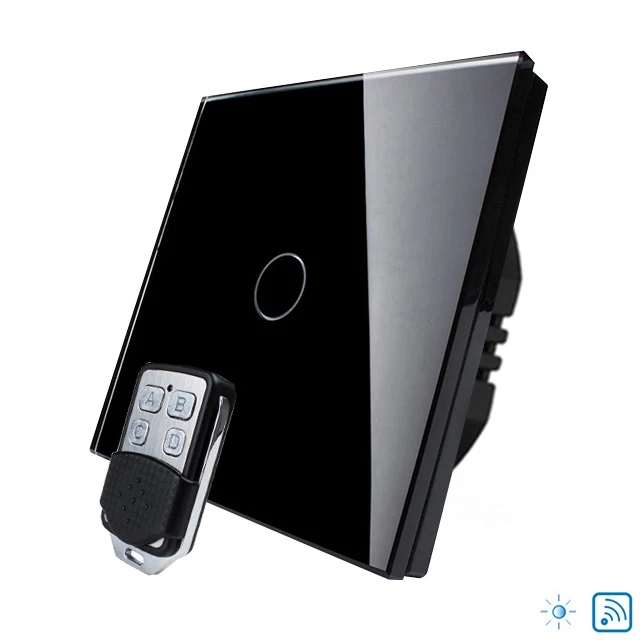 Smart Home EU 1 gang Dimmer Remote Control light Switch AC 220V Dimmer Touch Wall light switch LED dimmable touch switches
Smart Home EU 1 gang Dimmer Remote Control light Switch AC 220V Dimmer Touch Wall light switch LED dimmable touch switches