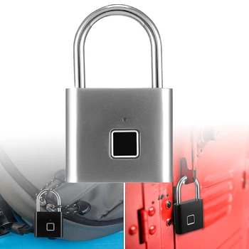 Quick Unlock Zinc Alloy Keyless Professional Fingerprint Password Door Lock Smart Home Security Indoor Touch Household Padlock
Quick Unlock Zinc Alloy Keyless Professional Fingerprint Password Door Lock Smart Home Security Indoor Touch Household Padlock
