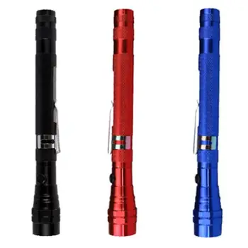 Portable mini Tactical Telescopic Flashlight Head Magnetized Flexible Iron Tensile Metal Hose Arbitrary Bending Led Flashlight
Portable mini Tactical Telescopic Flashlight Head Magnetized Flexible Iron Tensile Metal Hose Arbitrary Bending Led Flashlight