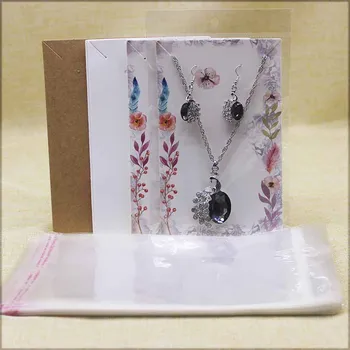 Feiluan 50pc+50opp bag Dreamcatcher flower style Necklace earring Display Cards large jewelry set pendant Package Hang Tag Card
Feiluan 50pc+50opp bag Dreamcatcher flower style Necklace earring Display Cards large jewelry set pendant Package Hang Tag Card