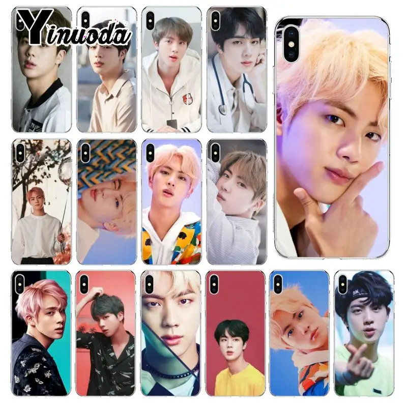 Yinuoda Korea KPOP Hip Hop Jin Kim Seok jin Soft Silicone Phone Case for iPhone 8 7 6 6S Plus 5 5S SE XR X XS MAX Coque Shell
Yinuoda Korea KPOP Hip Hop Jin Kim Seok jin Soft Silicone Phone Case for iPhone 8 7 6 6S Plus 5 5S SE XR X XS MAX Coque Shell