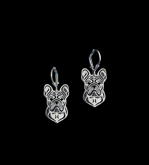 G.SKY Wholesale Handmade French Bulldog Stud Earring Jewelry Silver/gold Color Plated Mini Dog Earing 12pair/lot
G.SKY Wholesale Handmade French Bulldog Stud Earring Jewelry Silver/gold Color Plated Mini Dog Earing 12pair/lot