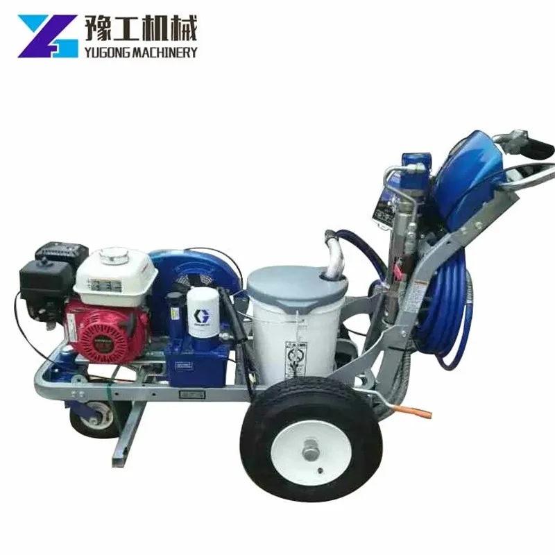 Hand-Push Airless Cold Paint Spraying Road Marking Machine For Road Bridge Railway Factory Parking Lot Airport Runway Marking
Hand-Push Airless Cold Paint Spraying Road Marking Machine For Road Bridge Railway Factory Parking Lot Airport Runway Marking