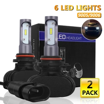 Auto Led H7 Headlight H13 9005 HB3 9006 HB4 Led H4 Car Bulb 6500K CSP Chip 50W 8000lm Fan-less H8 H11 Fog Lamp For kia focus
Auto Led H7 Headlight H13 9005 HB3 9006 HB4 Led H4 Car Bulb 6500K CSP Chip 50W 8000lm Fan-less H8 H11 Fog Lamp For kia focus