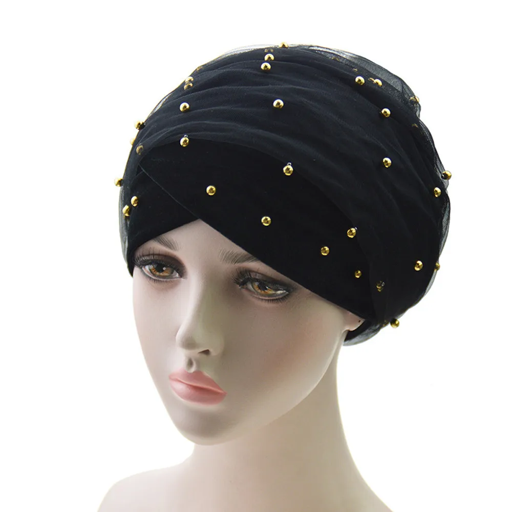 Velvet Pearls Muslim Hijab Women Turban Hats Ruffle Cancer Chemo Beanie Turban Cap India Hat Head Scarf Wrap Strech Hijab Cap
Velvet Pearls Muslim Hijab Women Turban Hats Ruffle Cancer Chemo Beanie Turban Cap India Hat Head Scarf Wrap Strech Hijab Cap