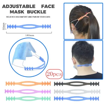 10pcs Non-slip Face Mask Ear Hook Adjustable Earache Prevention Fixer Kid Adult Outdoor Riding Mask Ear Hook mascara protectora
10pcs Non-slip Face Mask Ear Hook Adjustable Earache Prevention Fixer Kid Adult Outdoor Riding Mask Ear Hook mascara protectora