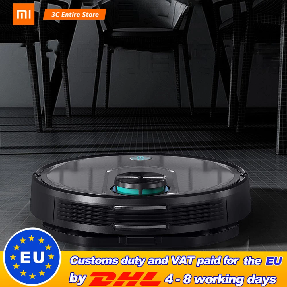 Xiaomi VIOMI Pro / V2 Smart Vacuum Cleaner Intelligent Household Cleaner Automatic Washing Wet Mopping WiFi Connect App Contral
Xiaomi VIOMI Pro / V2 Smart Vacuum Cleaner Intelligent Household Cleaner Automatic Washing Wet Mopping WiFi Connect App Contral