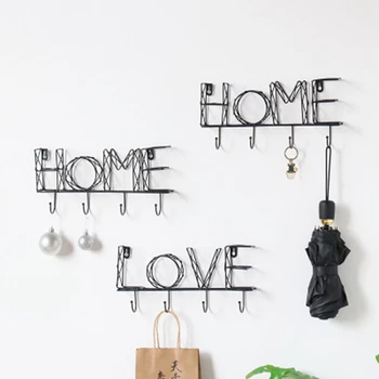 Creative Clothing Hat Iron Art Hook Storage Hook Coat Holder Key Bag HookHook Home Living Room Decoration 
Creative Clothing Hat Iron Art Hook Storage Hook Coat Holder Key Bag HookHook Home Living Room Decoration