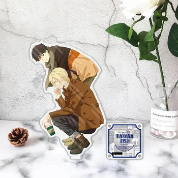 Anime BANANA FISH Ash Okumura Eiji couple Acrylic Stand Figure Desktop Decoration Collection Model Toy Doll Gifts
Anime BANANA FISH Ash Okumura Eiji couple Acrylic Stand Figure Desktop Decoration Collection Model Toy Doll Gifts