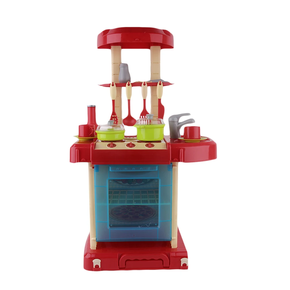 OCDAY Pretend Kitchen Toys Multifunctional Children Play Toy Large Kitchen Cooking Simulation Table Model Utensils Toys New Sale
OCDAY Pretend Kitchen Toys Multifunctional Children Play Toy Large Kitchen Cooking Simulation Table Model Utensils Toys New Sale