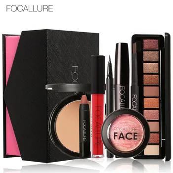 FOCALLURE 8Pcs Daily Use Cosmetics Makeup Sets Make Up Cosmetics Gift Set Tool Kit Makeup Gift
FOCALLURE 8Pcs Daily Use Cosmetics Makeup Sets Make Up Cosmetics Gift Set Tool Kit Makeup Gift