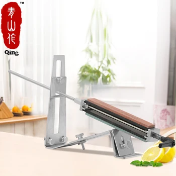 Qing Brand Knife Sharpener Professional All Iron Steel Kitchen Sharpening System Tools Fix-angle With 4 Pieces Stones Whetstone
Qing Brand Knife Sharpener Professional All Iron Steel Kitchen Sharpening System Tools Fix-angle With 4 Pieces Stones Whetstone