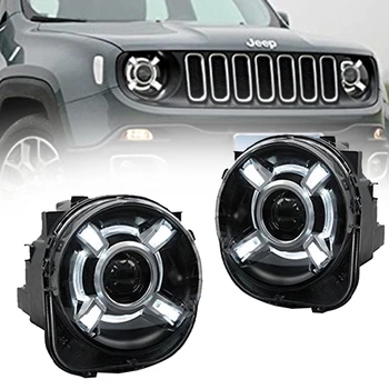 Pair For 2015-2017 Jeep Renegade HID Headlight with DRL and Projector For Jeep Renegade BU HID H4 Head Lamp Headlights
Pair For 2015-2017 Jeep Renegade HID Headlight with DRL and Projector For Jeep Renegade BU HID H4 Head Lamp Headlights