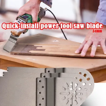 34mm Stainless Steel Straight Saw Blade Easy Assemble Electrical Tools Multifunction Oscillating Saw Blade For Wood Cutter
34mm Stainless Steel Straight Saw Blade Easy Assemble Electrical Tools Multifunction Oscillating Saw Blade For Wood Cutter