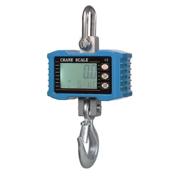 1000KG/2000LBS Digital Hanging Scale Industrial Heavy Duty Crane Scale with Accurate Reloading Spring Sensor
1000KG/2000LBS Digital Hanging Scale Industrial Heavy Duty Crane Scale with Accurate Reloading Spring Sensor