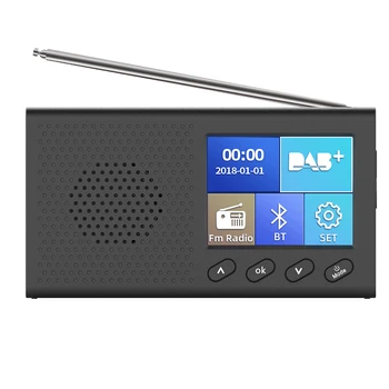 Mini DAB Digital Radio Receiver Adapter Colorful LCD Screen Bluetooth MP3 FM Transmitter With Magnet stand Vent clip for Car
Mini DAB Digital Radio Receiver Adapter Colorful LCD Screen Bluetooth MP3 FM Transmitter With Magnet stand Vent clip for Car