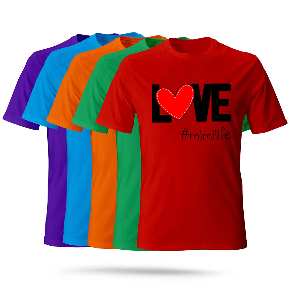 Vogue Trend New T-shirt Female Fun LOVE Letter Printing Personality T Shirt Mom Boss Loose Cheap O-Neck Pop Multicolor Tshirt
Vogue Trend New T-shirt Female Fun LOVE Letter Printing Personality T Shirt Mom Boss Loose Cheap O-Neck Pop Multicolor Tshirt