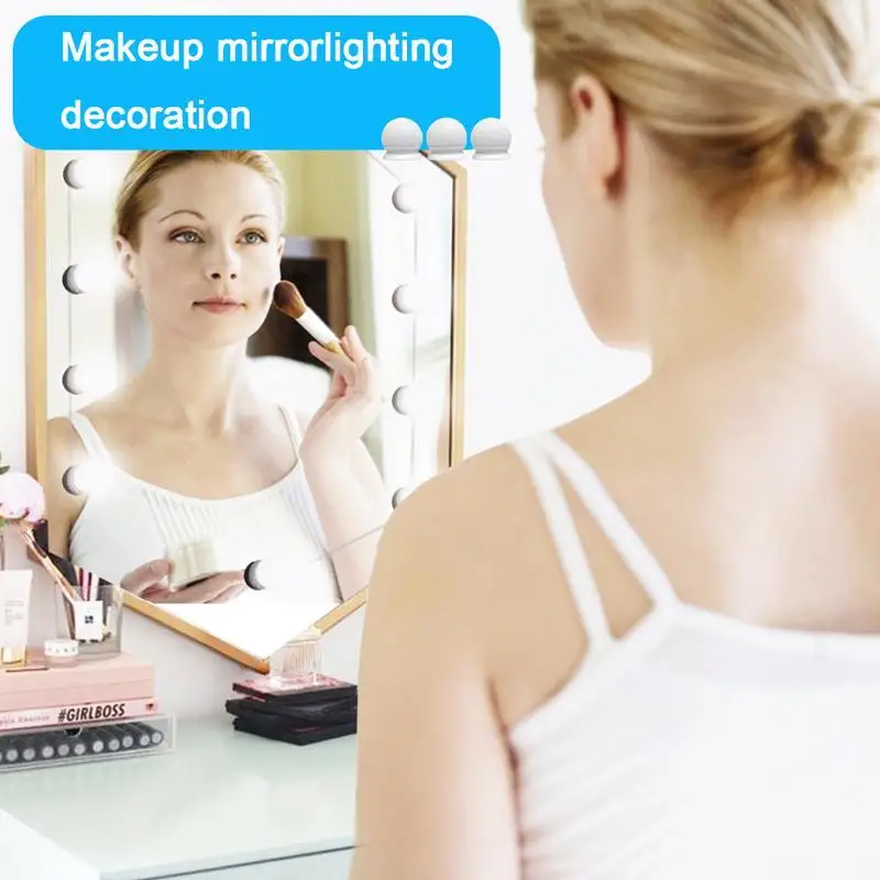 LED Professional Makeup Mirror Light Full Backlit Mirror USB Table Mirror with Light 6 10 14Bulbs Hollywood Vanity Lights
LED Professional Makeup Mirror Light Full Backlit Mirror USB Table Mirror with Light 6 10 14Bulbs Hollywood Vanity Lights