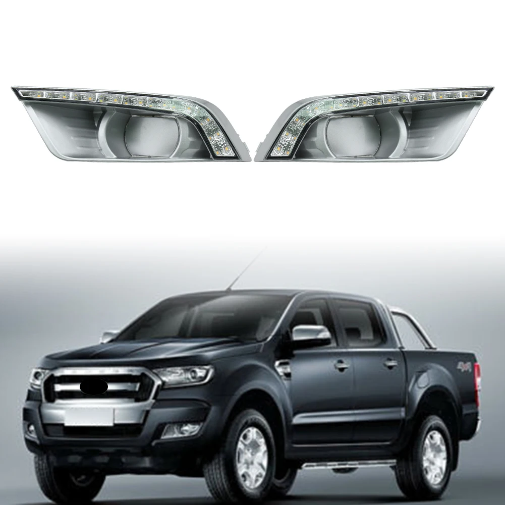 1Pair LED Daytime Running Light DRL For Ford Ranger 2015-2016 Left + Right Front Bumper Car Lights
1Pair LED Daytime Running Light DRL For Ford Ranger 2015-2016 Left + Right Front Bumper Car Lights
