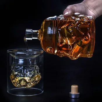 New 650mL Star Wars White Soldier Glass Jug Storm Trooper Spirit Bottle Empty Crystal Wine Glass Bottle Glass Cup Home Bar Tools
New 650mL Star Wars White Soldier Glass Jug Storm Trooper Spirit Bottle Empty Crystal Wine Glass Bottle Glass Cup Home Bar Tools