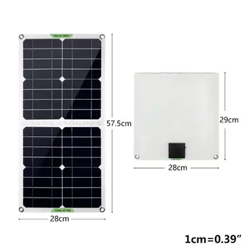 100W 12V5V Foldable 2 USB Solar Panel for Cell Phone Tablet Computer G92E
100W 12V5V Foldable 2 USB Solar Panel for Cell Phone Tablet Computer G92E