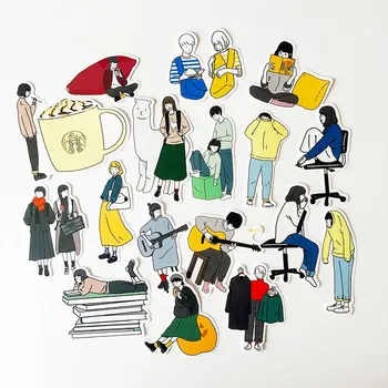 17Pcs/Bag Small Illustration Daily Life Letter Stickers DIY Craft Scrapbooking Album Journal Happy Planner Decorative Stickers
17Pcs/Bag Small Illustration Daily Life Letter Stickers DIY Craft Scrapbooking Album Journal Happy Planner Decorative Stickers