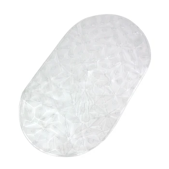 New 390 * 690mm Transparent 3D Non Slip Bath Mat Bathroom Floor Pad with Suction Cups Shower Safety Mats Feet Massage Anti-Bacte 
New 390 * 690mm Transparent 3D Non Slip Bath Mat Bathroom Floor Pad with Suction Cups Shower Safety Mats Feet Massage Anti-Bacte