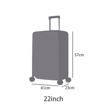 Waterproof Suitcase Cover Transparent Luggage Cover Size 20,22, 24, 26, 28 Dustproof Protective Cover
Waterproof Suitcase Cover Transparent Luggage Cover Size 20,22, 24, 26, 28 Dustproof Protective Cover