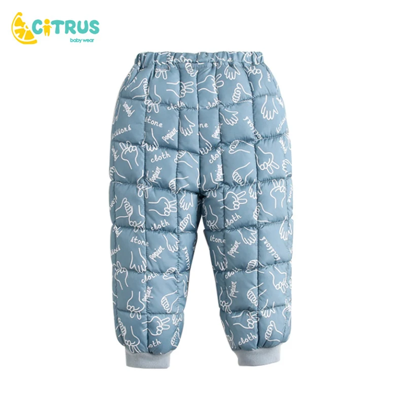 CITRUS Casual Baby Pants Children Print Toddler Cotton Trousers Winter Thickening Warm Down Long Pants For 12-18M Baby
CITRUS Casual Baby Pants Children Print Toddler Cotton Trousers Winter Thickening Warm Down Long Pants For 12-18M Baby