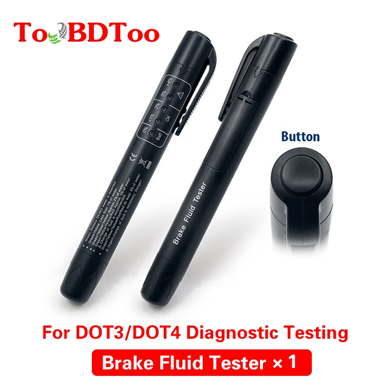 Professional Car Detector Diagnostic Tool Auto Testing Vehicle Universal Brake Fluid Tester For DOT3/DOT4 Check Fluid Quality
Professional Car Detector Diagnostic Tool Auto Testing Vehicle Universal Brake Fluid Tester For DOT3/DOT4 Check Fluid Quality