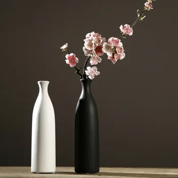 Simple Black Ceramic Vase Set Model Plum Living Room Decorations And Ornaments Restaurant Flower Arrangement Floral Art
Simple Black Ceramic Vase Set Model Plum Living Room Decorations And Ornaments Restaurant Flower Arrangement Floral Art