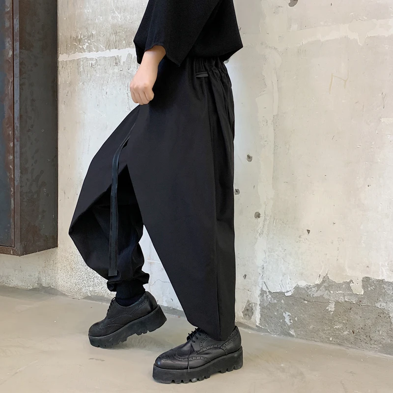 MIXCUBIC 2019 Korean style personality Drawstring design harem pants men casual loose harem pants for men trousers,size S-XL
MIXCUBIC 2019 Korean style personality Drawstring design harem pants men casual loose harem pants for men trousers,size S-XL