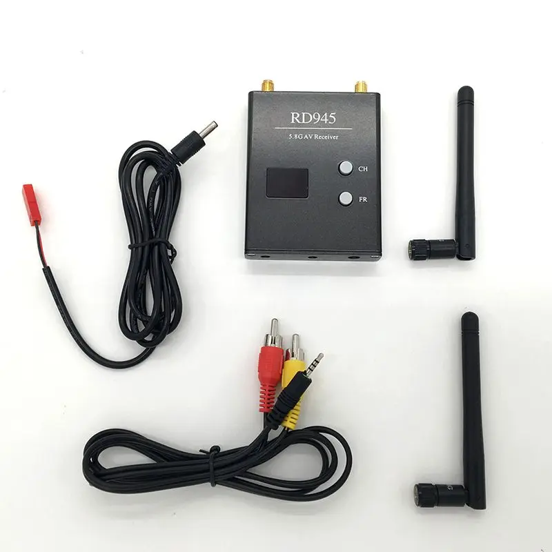 5.8G 48CH Wireless Dual Receive FPV Receiver For FPV Multicopter RC Toys Part Car Wifi Video Backview Camera System RD945
5.8G 48CH Wireless Dual Receive FPV Receiver For FPV Multicopter RC Toys Part Car Wifi Video Backview Camera System RD945