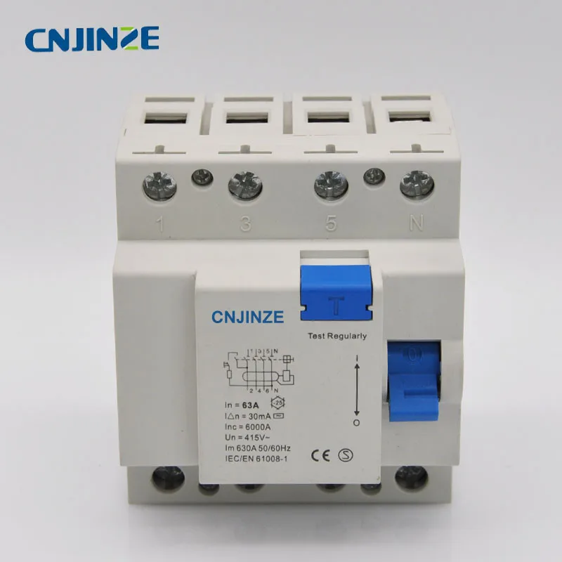 F360 63A 4poles A/AC electronic type RCCB electric leakage circuit breaker Blue Handle Residual Current Circuit Breaker
F360 63A 4poles A/AC electronic type RCCB electric leakage circuit breaker Blue Handle Residual Current Circuit Breaker