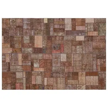 Handmade Brown Vintage Overdyed Patchwork Area Rug 160x230 Cm-5'3''X7'7''
Handmade Brown Vintage Overdyed Patchwork Area Rug 160x230 Cm-5'3''X7'7''