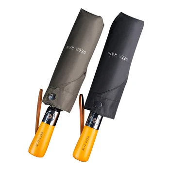 10 Ribs Automatic Men's Umbrella Male 3-stage Black Blue Gray Windproof Waterproof Big Clear Umbrella Rain And Sun Protection
10 Ribs Automatic Men's Umbrella Male 3-stage Black Blue Gray Windproof Waterproof Big Clear Umbrella Rain And Sun Protection