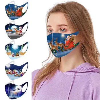 1PC Adult's Lover Christmas Prints mascarilla reutilizable masque de protection lavable Protection Washable Earloop Mask
1PC Adult's Lover Christmas Prints mascarilla reutilizable masque de protection lavable Protection Washable Earloop Mask