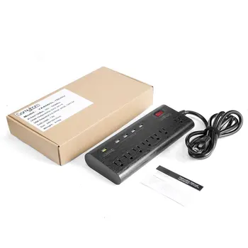USB Charger Power Socket 7 Way Outlets 1 QC 3.0 USB Port and 4 Smart USB Port Extension Lead Power Strip Surge Protection
USB Charger Power Socket 7 Way Outlets 1 QC 3.0 USB Port and 4 Smart USB Port Extension Lead Power Strip Surge Protection