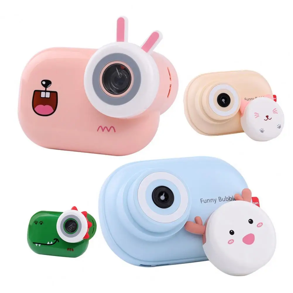 Children Camera Bubble Toy Dinosaur Shape Dynamic Music ABS Animal Style Cute Bubble Camera Machine for Kids Interactive Game
Children Camera Bubble Toy Dinosaur Shape Dynamic Music ABS Animal Style Cute Bubble Camera Machine for Kids Interactive Game