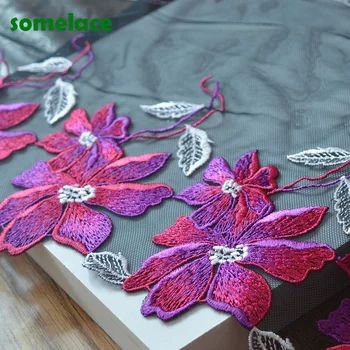 2Yds/lot 20cm Wide Black Gazue Red Rose Mixed Floral Embroidery High Quality Lace Trim For Garments And Wedding Decorati
2Yds/lot 20cm Wide Black Gazue Red Rose Mixed Floral Embroidery High Quality Lace Trim For Garments And Wedding Decorati