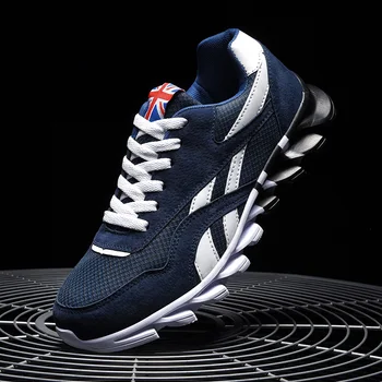 Fashion MD ultra-light blade men's sneakers leather & mesh stitching upper multi-color optional match slip wear-resistant soles
Fashion MD ultra-light blade men's sneakers leather & mesh stitching upper multi-color optional match slip wear-resistant soles