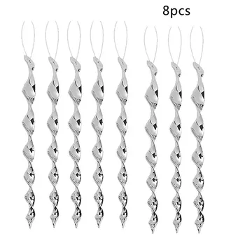 Bird Repellent 8/12pcs Sliver Bird Repellent Rods Wind Twisting Scare Reflective Ornamental Deterrent Rod Garden Supplies
Bird Repellent 8/12pcs Sliver Bird Repellent Rods Wind Twisting Scare Reflective Ornamental Deterrent Rod Garden Supplies