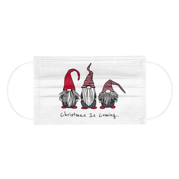 100pc Children White Masks Christmas Santa Claus Print Face Mask Three-layer Disposable Protective Cartoon Printing Mask Masque
100pc Children White Masks Christmas Santa Claus Print Face Mask Three-layer Disposable Protective Cartoon Printing Mask Masque