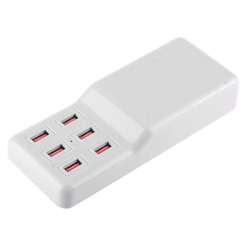 6 Ports USB Quick Charger 60W 6 USB Charging Station for iPhone X XR 7 for Xiaomi for Samsung S10 Plus Phone EU Plug
6 Ports USB Quick Charger 60W 6 USB Charging Station for iPhone X XR 7 for Xiaomi for Samsung S10 Plus Phone EU Plug